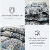 Peace Nest All Season Paisley Floral Goose Feather Fiber Comforter Duvet Insert Vintage Style - 4 of 4