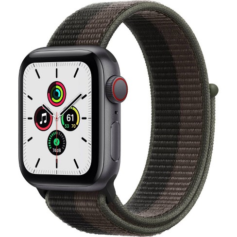 Apple Watch Se Gps + Cellular 40mm Space Gray Aluminum Case With