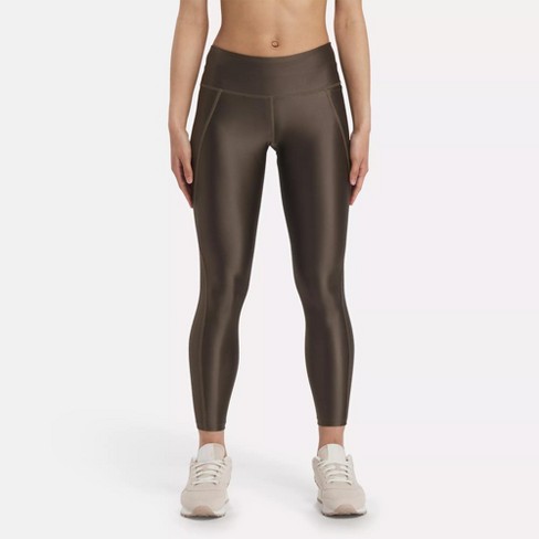 Reebok Lux Shine High-rise Leggings L Grout : Target