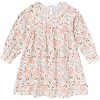Modern Moments™ by Gerber Toddler and Kids Girls' Neck Ruffle Dress, Fall Floral - 2 of 4