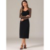 INSPIRE CHIC Women's Elegant Long Sleeve Knit Open Front Crop Bolero Shrug - 4 of 4