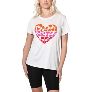 Women's T-Shirtnaged Mutant Ninja Turtles Valentine's Totally Turtle Love Loose T-Shirt - 1 of 4