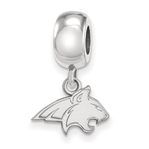 Black Bow Jewelry Sterling Silver Montana State Bobcats NCAA Bead Charm - 1 of 4