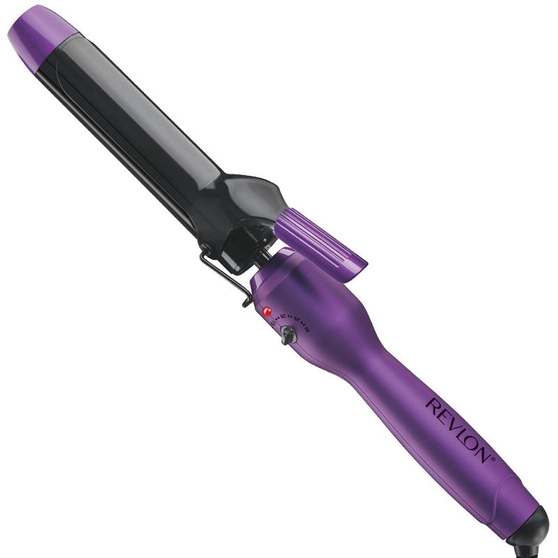 Revlon Pro Collection Soft Feel Curling Iron 1-1/4" Purple, 1 of 6