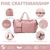 Luupatchy Carry On Weekender Backpack With Shoe Compartment, For Travel, Gym，Fishing, Travel Duffle Bag For Women, Men - 3 of 4