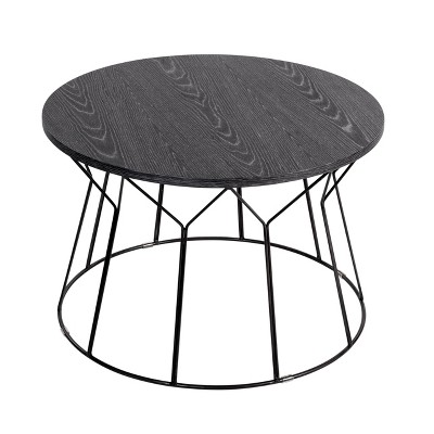 Fleur Coffee Table Noir Black - Adore Decor