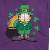 Men's - Garfield - Garfield Rainbow Shamrocks Patrick's Day Short Sleeve Graphic T-Shirt - 2 of 4