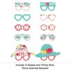 Big Dot of Happiness Colorful Floral Happy Mother's Day Glasses - Paper Card Stock We Love Mom Party Photo Booth Props Kit - 10 Count - 3 of 4