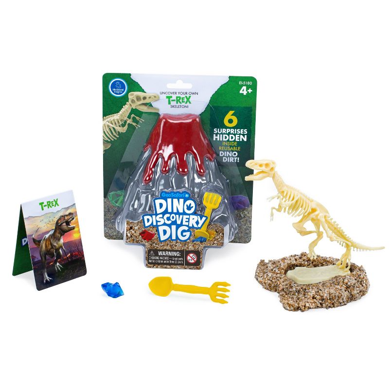 Educational Insights GeoSafari Jr. Dino Discovery Dig T-Rex, 1 of 6