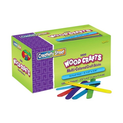 Multicraft Imports Krafty Kids™ Wood Craft Mini Sticks, 120 ct - Harris  Teeter