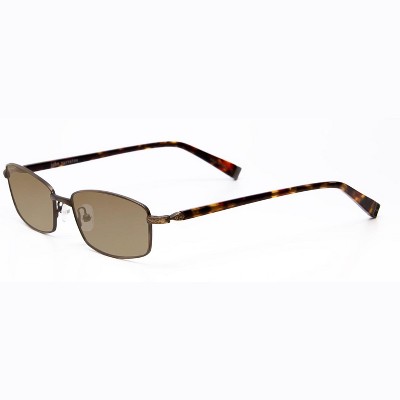 John Varvatos V150-GOL Polarized Sunglasses Choose Lens Color Antique Gold 56 mm Red Mirror Polar