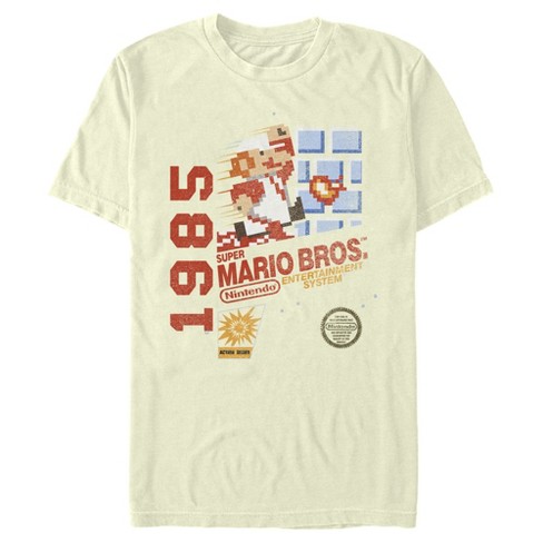 Men's Nintendo Super Mario Bros 1985 Box Art T-Shirt - image 1 of 4