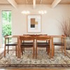 Washable Area Rug Vintage Foldable Thin Rug,Soft Low-Pile Non-Slip Stain Resistant Floor Indoor Outdoor Carpet - 4 of 4