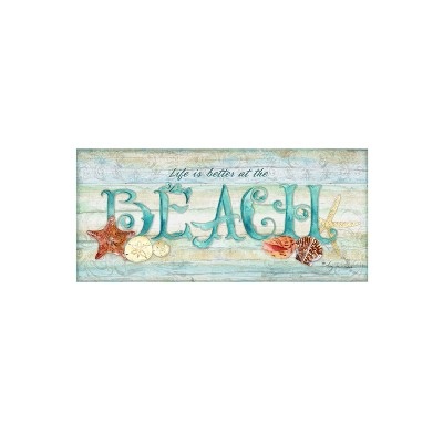 Evergreen Life is Better at the Beach Sassafras Switch Mat