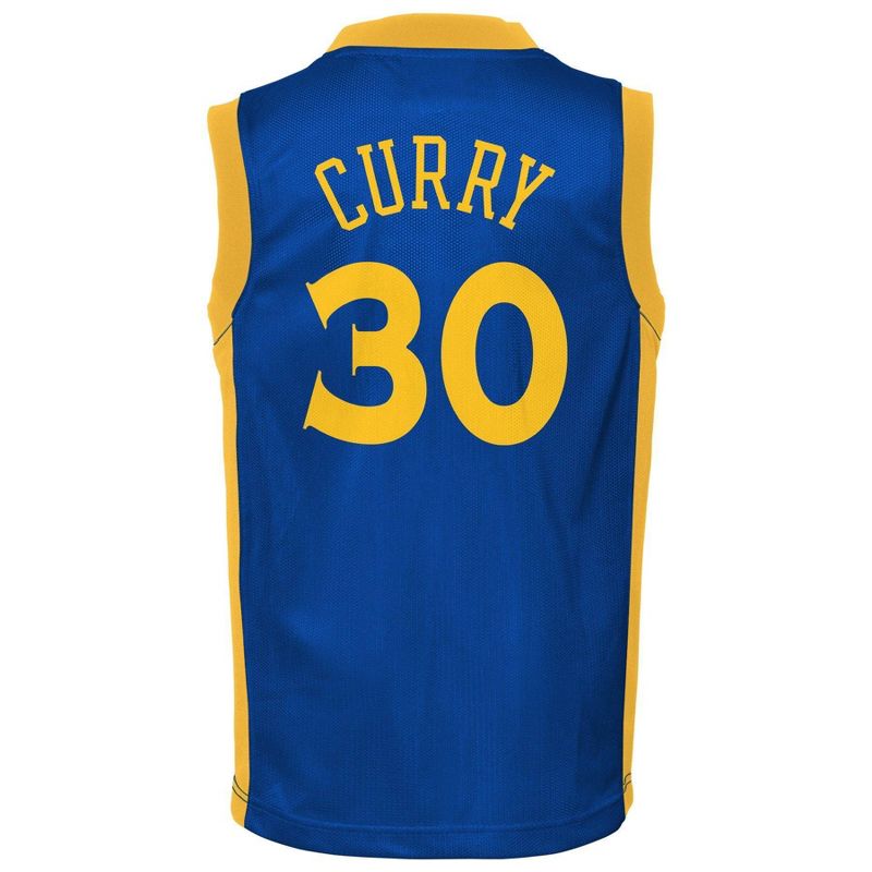 NBA Golden State Warriors Toddler Curry Jersey, 3 of 4