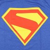 Seven Times Six DC Comics Superman T-Shirt Men's Legacy Logo Short Sleeve Graphic Tee Blue - 2 of 4