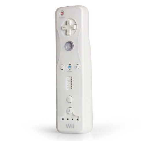 INSTEN Silicone Skin Case compatible with Nintendo Wii / Wii U Remote  Controller, White