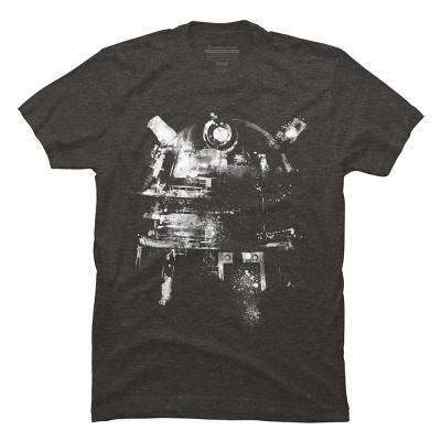 Men's Design By Humans Dalek By Zerobriant T-Shirt