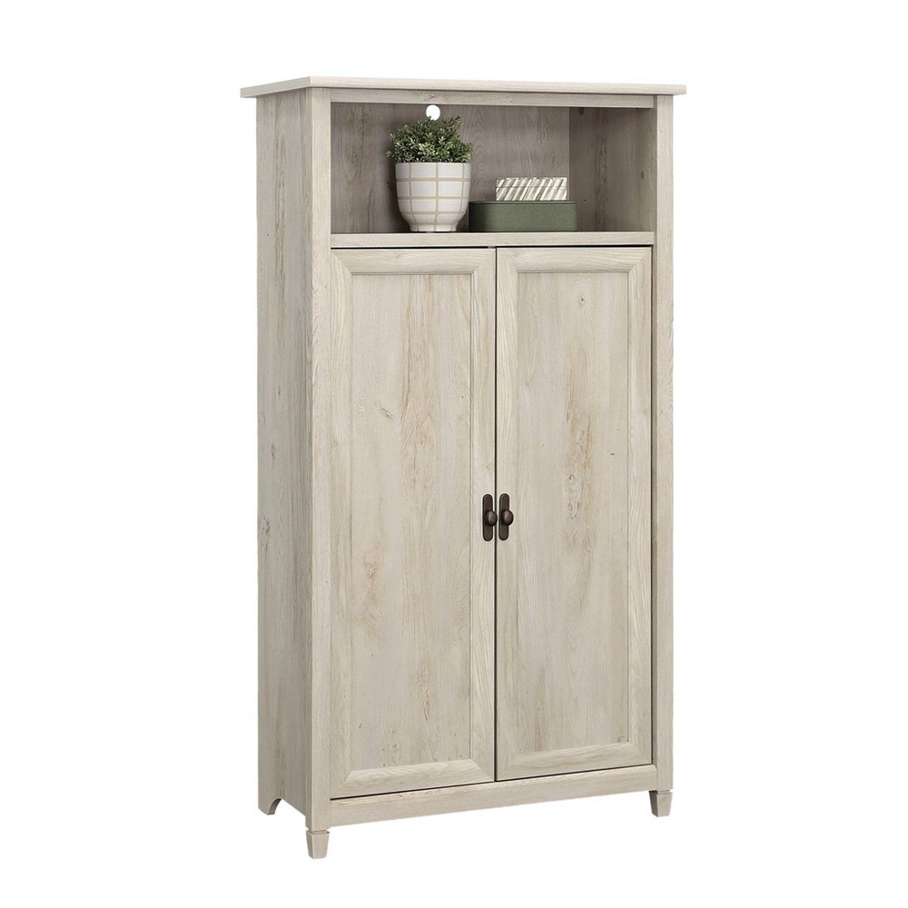 Photos - Wardrobe Sauder Edge Water 2 Door Storage Cabinet Chalked Chestnut 