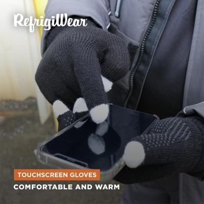 RefrigiWear Touchscreen Gloves - Warm & Durable with Conductive Fingertips - image 2