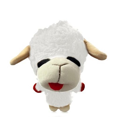 Multipet Lamb Chop Head Knobby Noggins Dog Ball Toy (Size)
