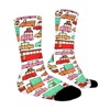 Vehicles Motorcycles Trucks Taxis Women Printed Crew Socks Funny Funky Socks Soft Polyester Novelty Gifts for Artists Men - 3 of 4