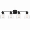 Craftmade Lighting Henning 4 - Light Vanity in  Flat Black - 3 of 3