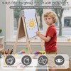 Kinder King Kids Art Easel Double-Sided Art Easel with Whiteboard and Chalkboard for Painting - 3 of 4