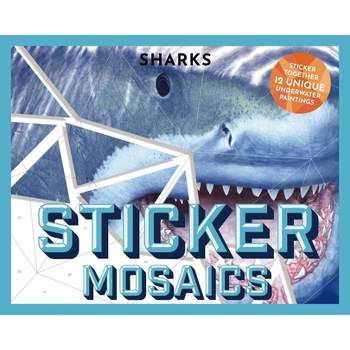 Sticker Mosaics: Sharks - by  Thomas Nelson (Paperback)