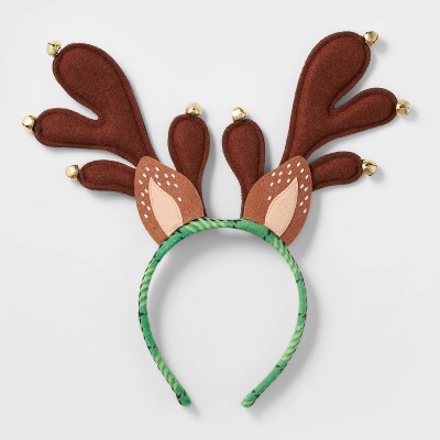 Reindeer Antler Headband with Jingle Bells - Wondershop™