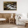 Stupell Industries Fallen Leaves on Stream Floating Frame Canvas Art - 3 of 4