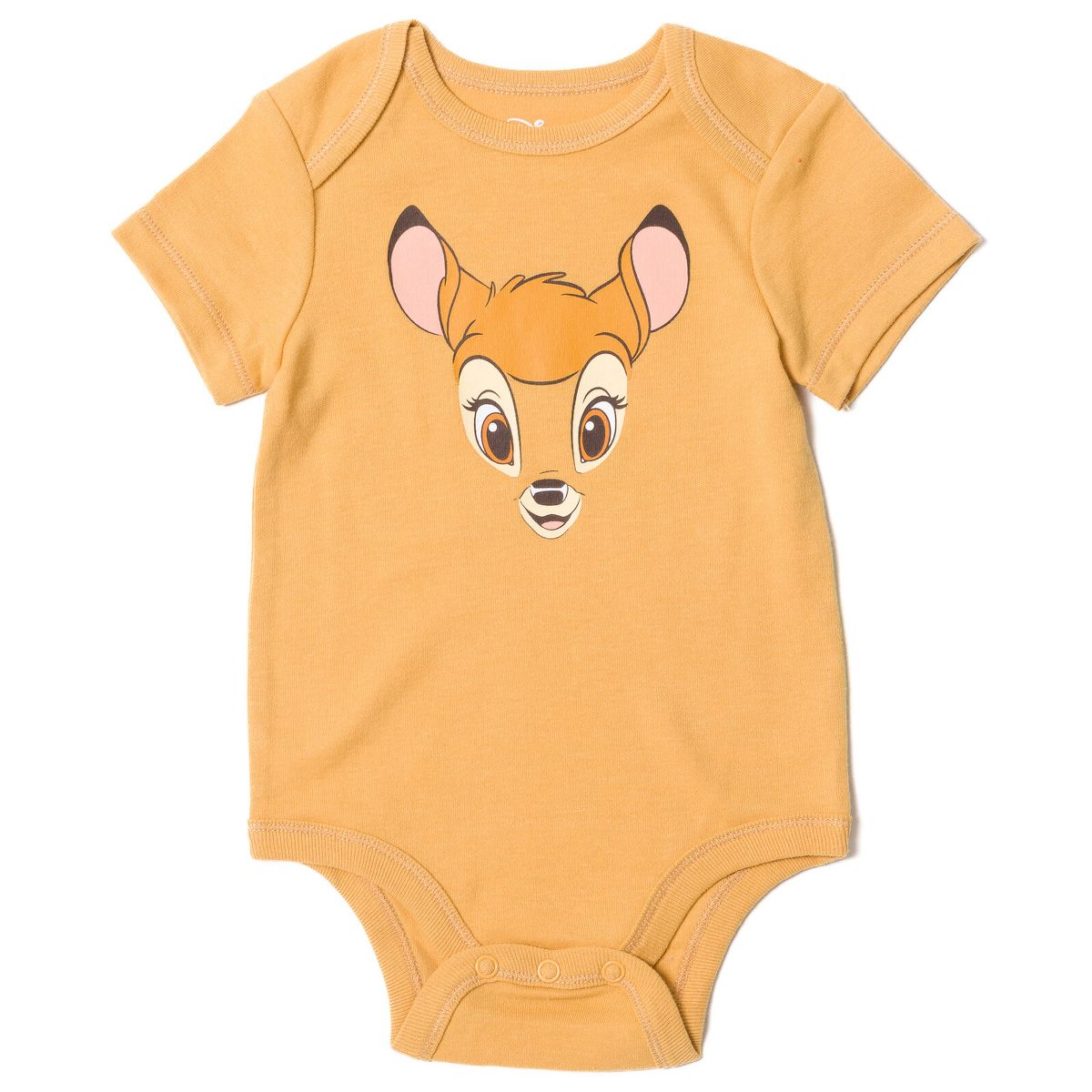 Disney Classics Winnie the Pooh Lion King Bambi Baby Bodysuit Pants and Hat 3 Piece Outfit Set Newborn to Infant - thumbnail 3
