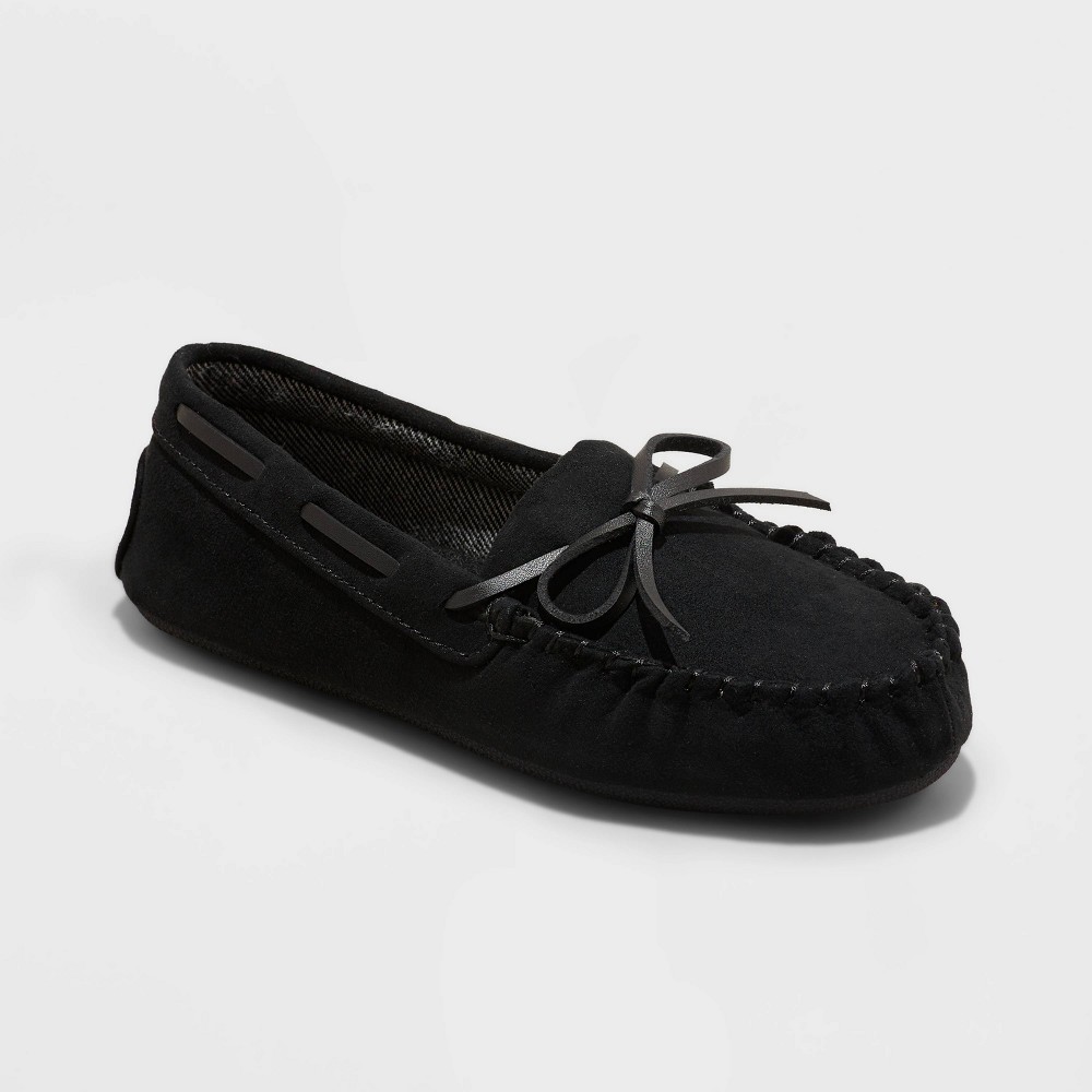 Boys' Lionel Moccasin Slippers - Cat & Jack Black 5