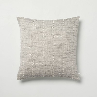 Heathered Off-Set Stripe Bed Pillow - Hearth & Hand™ with Magnolia