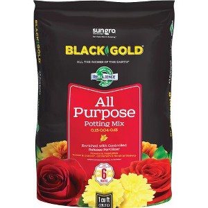 Black Gold 1 Cu. Ft. 27 Lb. All Purpose Potting Soil Mix - 1 of 1