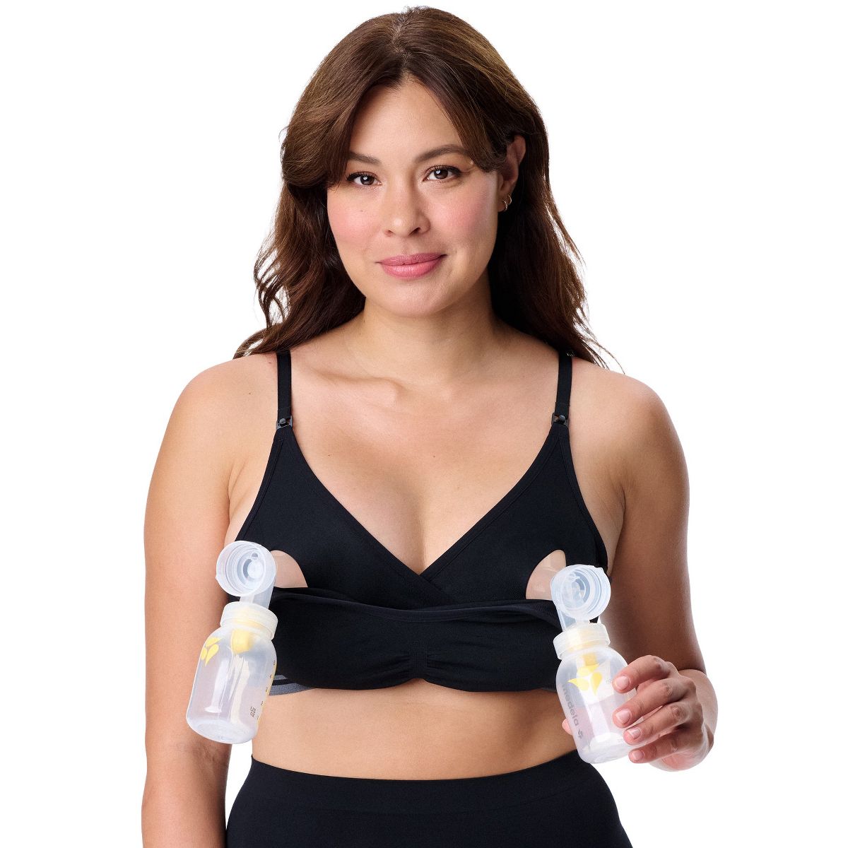 Motherhood Maternity Women's Maternity Seamless Nursing and Hands-Free Pumping Bra - thumbnail 2