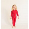 City Threads USA-Made Kids' Soft & Cozy Thermal Union Suit - Boys/Girls/Infants/Toddlers One-Piece Christmas Outfit - 2 of 4