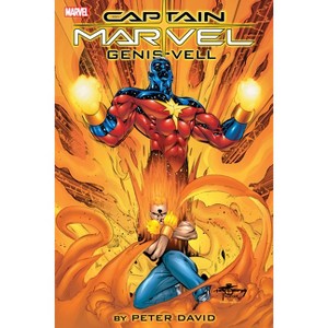 Captain Marvel: Genis-Vell by Peter David Omnibus - by  Peter David & Fabian Nicieza (Hardcover) - 1 of 1