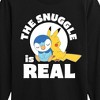 Boys' - Pokémon - The Snuggle Is Real Pikachu And Piplup Long Sleeve Graphic T-Shirt - 2 of 4