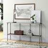 Hudson and Canal 27" Tall Arc Table Lamp with Cone Glass Shade - 4 of 4
