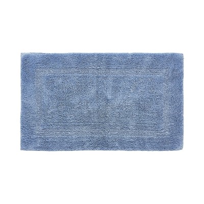 Lux Premium 100% Cotton Ultra-Soft Reversible Bathroom Rug-Durable Tufted Weave, Highly Absorbent Solid Pattern for Multipurpose use
