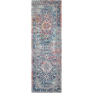 Nuloom Lilah Vintage Medallion Indoor Area Rug - 1 of 4