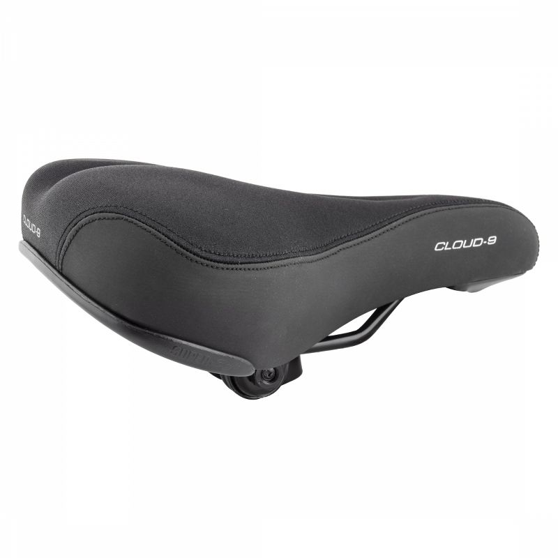 Cloud-9 Ladies Cut Out Bicycle Comfort Sport Seat - Black Lycra Cover, 5 of 6