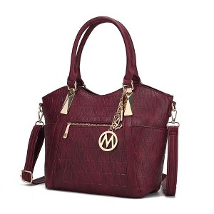 MKF Collection Lucy Vegan Leather Women's Tote Bag by Mia K - 1 of 4