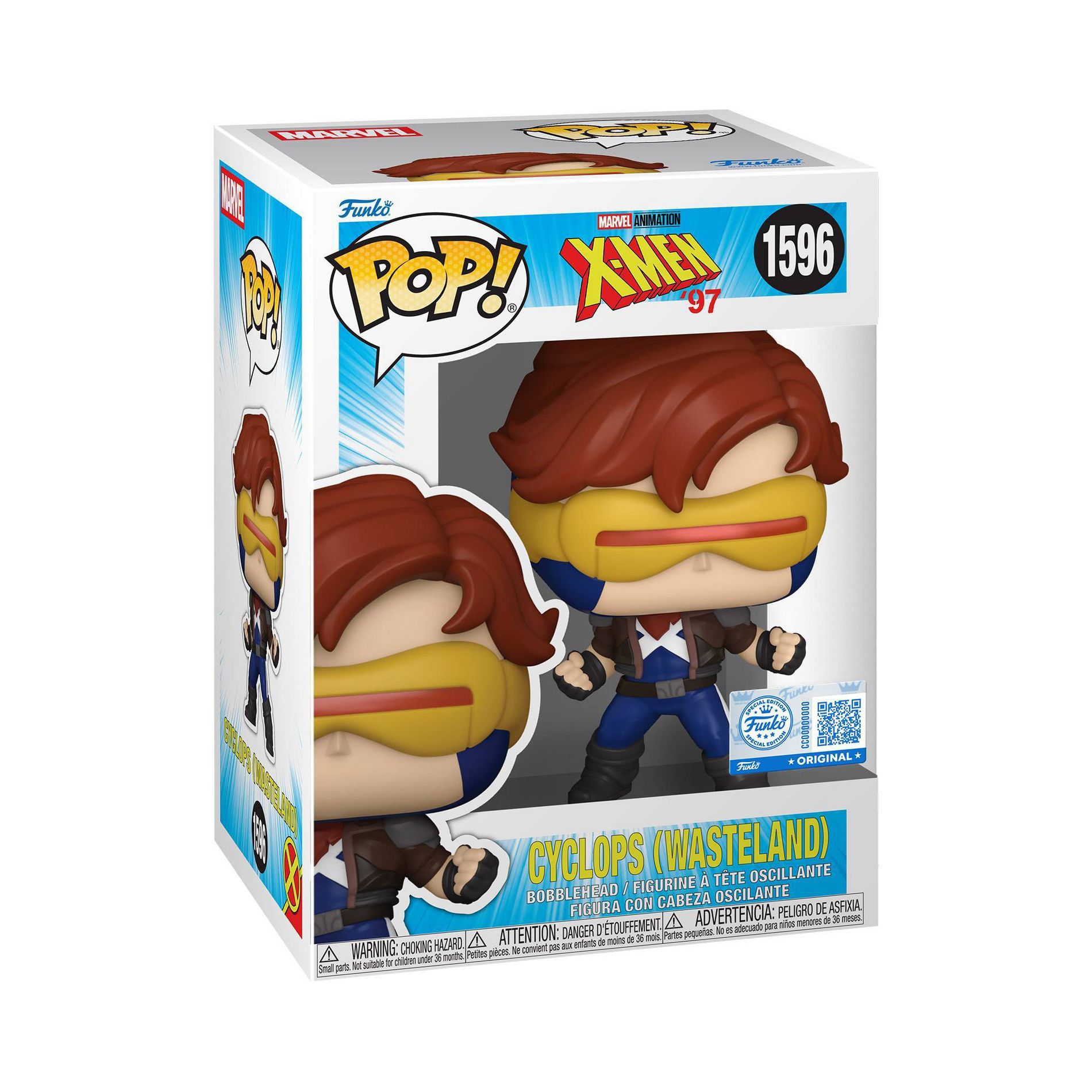 Funko Pop! Target Exclusive Marvel Animation X-Men '97 Cyclops (Wasteland) Bobblehead #1596