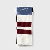 Women's Lightweight Ribbed Striped 3pk Crew Socks - Universal Thread™ 4-10 - 2 of 3