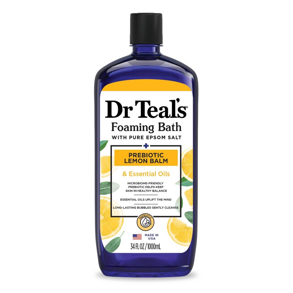 Photos - Other Bathroom Accessories Dr Teal's Prebiotic Lemon Balm with Sage & Thyme Essential Oils Foaming Ba