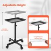 TASALON Adjustable Salon Tray with 10 Plastic Films - Black - 2 of 4
