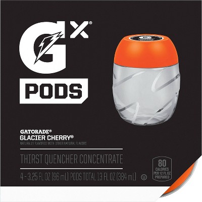 Photo 1 of EXP 06/16/2024 Gatorade 3.25oz GX Glacier Pod Bottle - Cherry