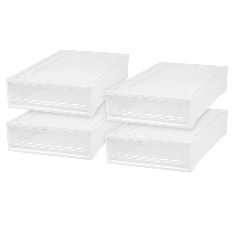 IRIS USA Plastic Under Bed Storage Containers, 1 of 10